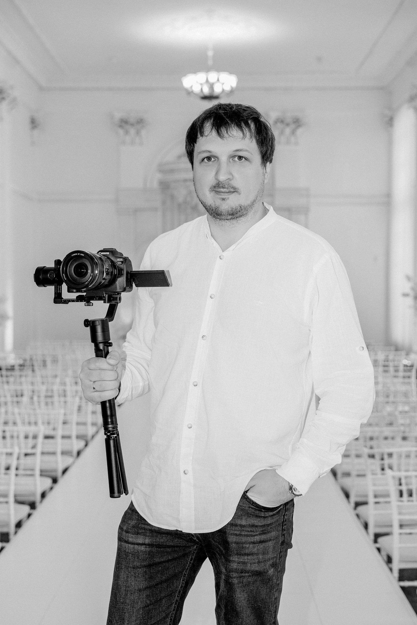 5 Thousand Frames Films team working at a wedding — behind-the-scenes frame 8