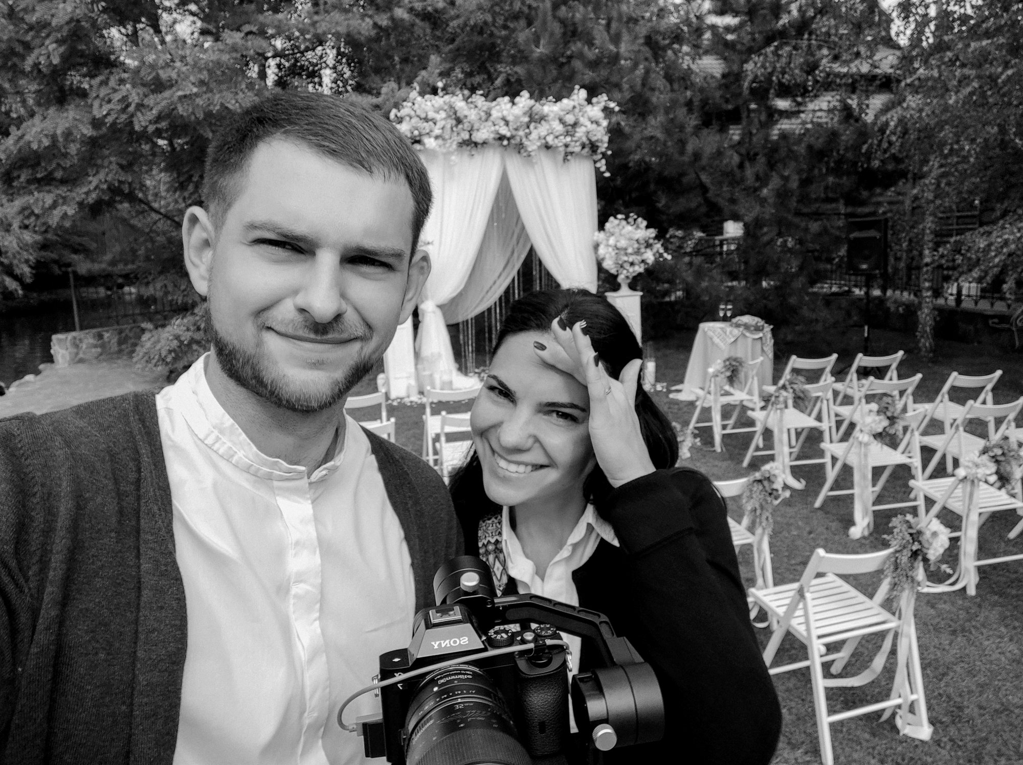 5 Thousand Frames Films team working at a wedding — behind-the-scenes frame 12