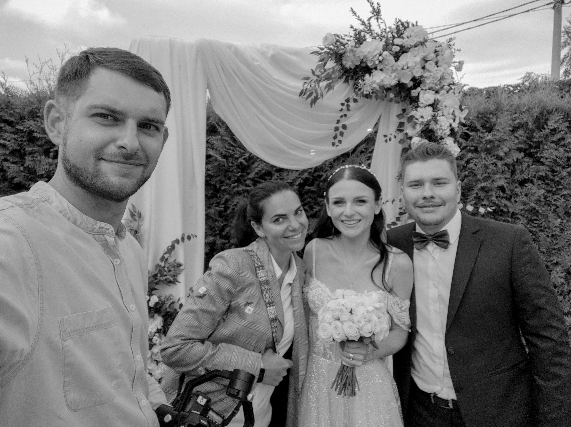 5 Thousand Frames Films team working at a wedding — behind-the-scenes frame 16