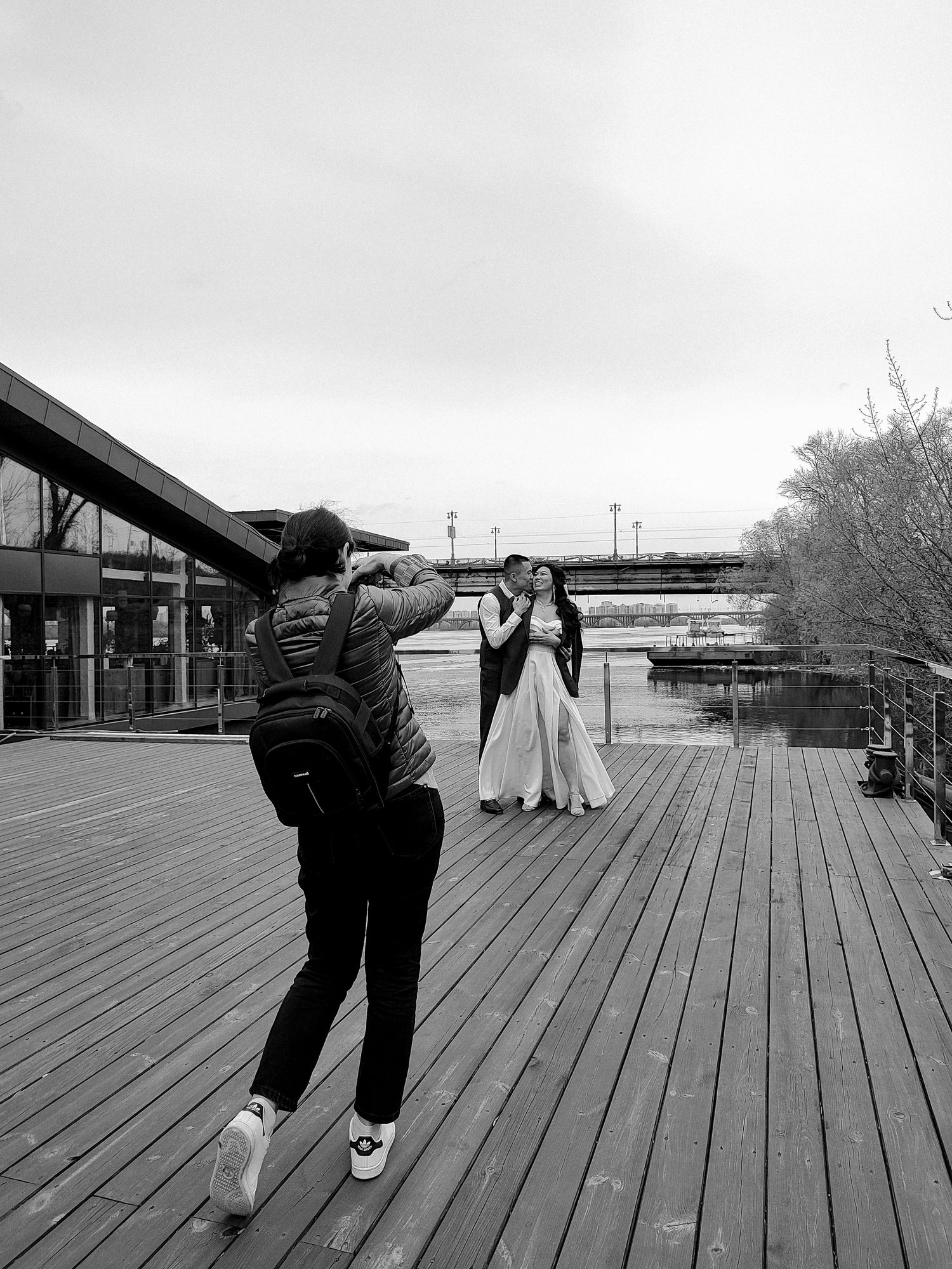 5 Thousand Frames Films team working at a wedding — behind-the-scenes frame 22
