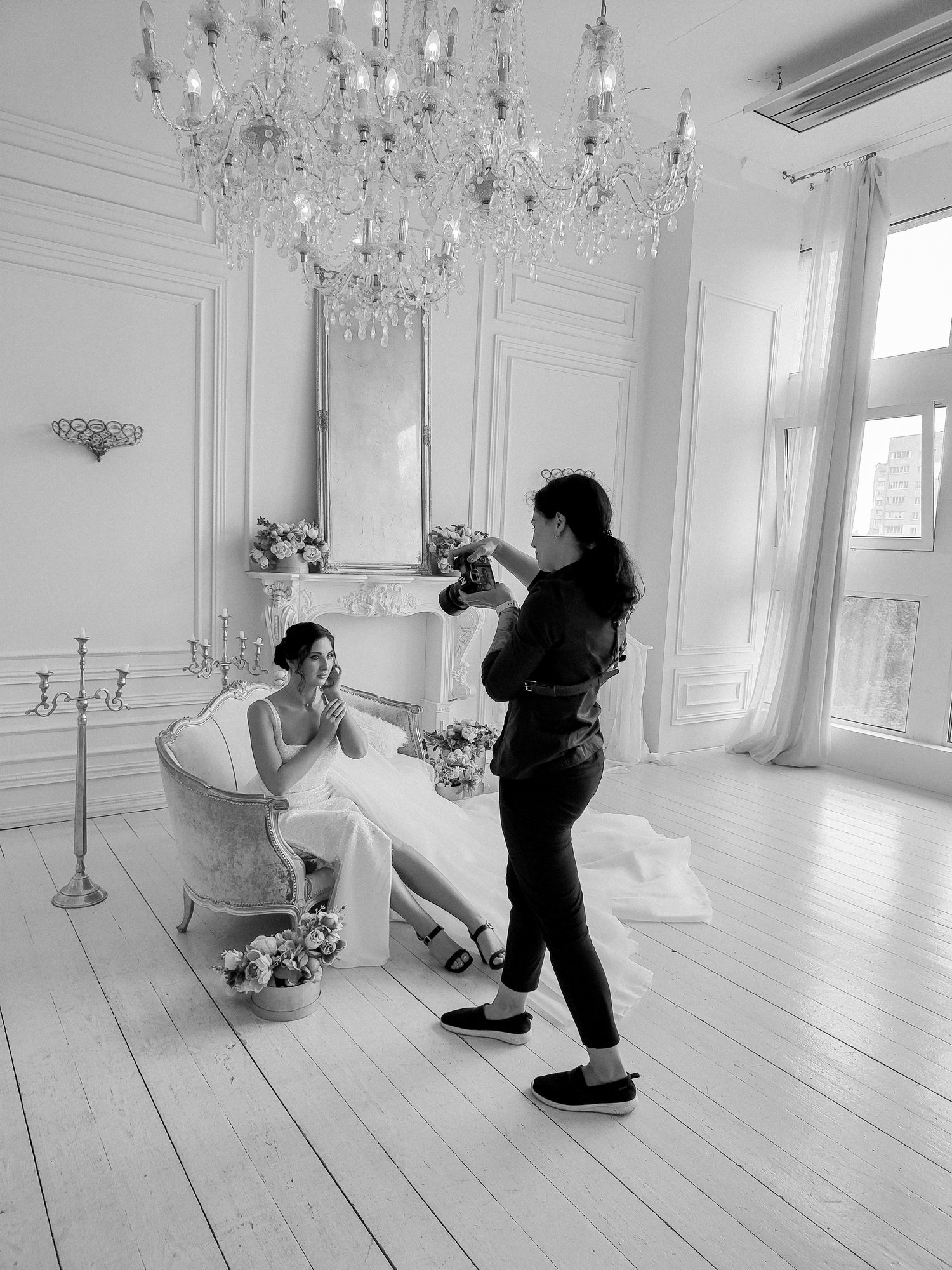 5 Thousand Frames Films team working at a wedding — behind-the-scenes frame 26