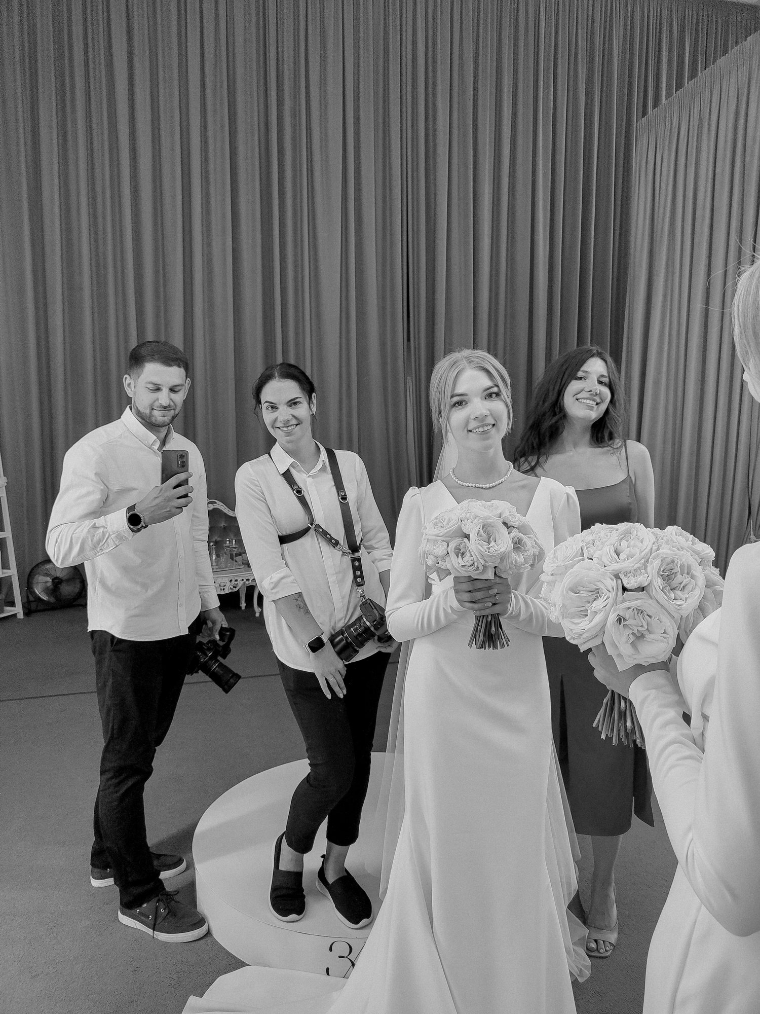 5 Thousand Frames Films team working at a wedding — behind-the-scenes frame 33