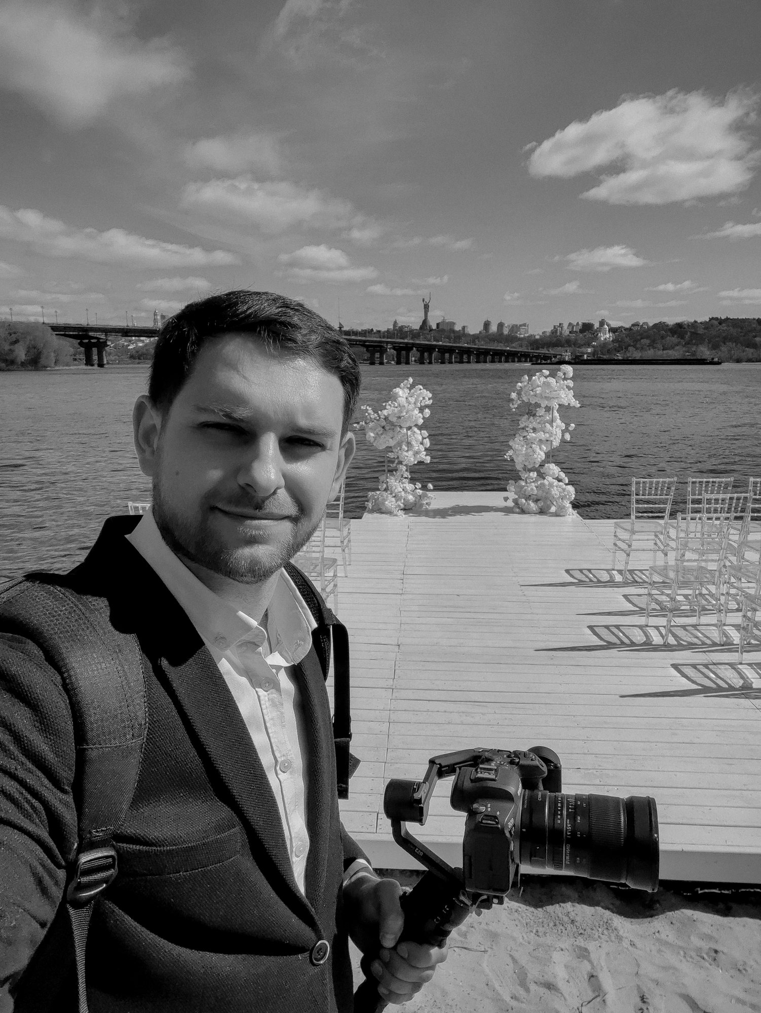 5 Thousand Frames Films team working at a wedding — behind-the-scenes frame 34