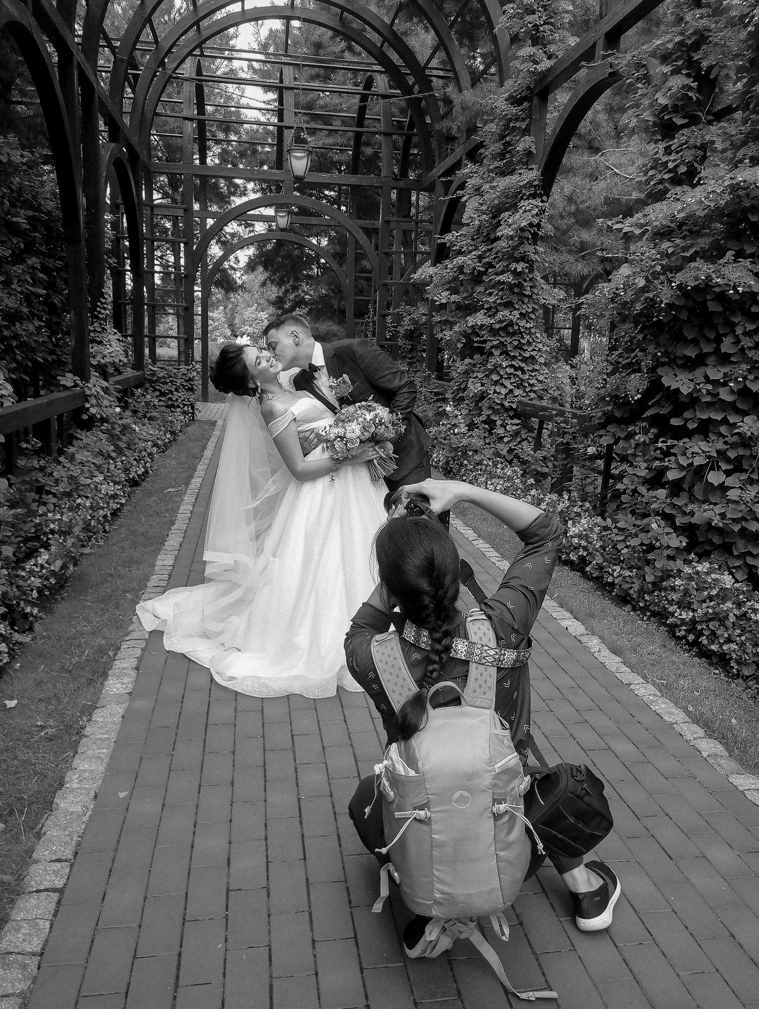5 Thousand Frames Films team working at a wedding — behind-the-scenes frame 40